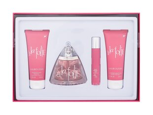 Rinkinys Mauboussin A La Folie moterims: kvapusis vanduo EDP, 100 ml + kvapusis vanduo EDP, 20 ml + dušo gelis, 90 ml + kūno losjonas, 90 ml kaina ir informacija | Kvepalai moterims | pigu.lt