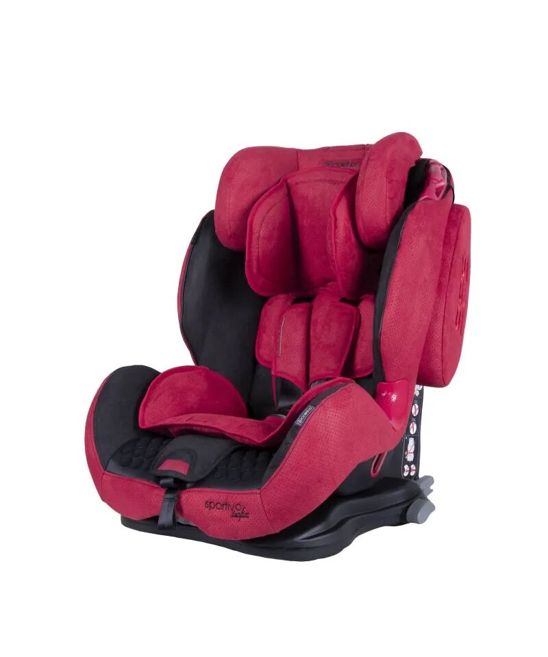 Automobilinė kėdutė Coletto Sportivo Isofix, 9-36 kg, Red kaina ir informacija | Autokėdutės | pigu.lt