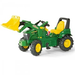 Трактор с ковшом Rolly Toys John Deere Green Rolly, зеленый цена и информация | Игрушки для мальчиков | pigu.lt