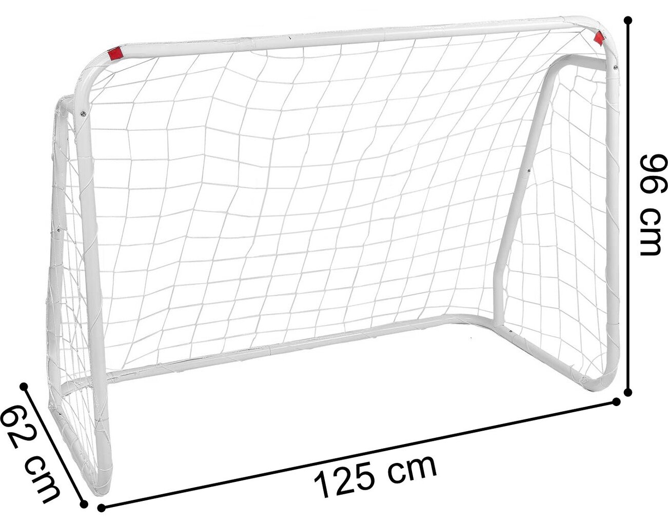 Futbolo vartų rinkinys, 95x125 cm kaina ir informacija | Futbolo vartai ir tinklai | pigu.lt
