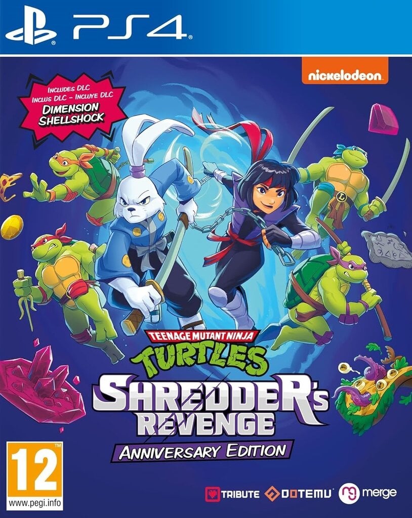 Teenage Mutant Ninja Turtles: Shredders Revenge - Anniversary Edition цена и информация | Kompiuteriniai žaidimai | pigu.lt