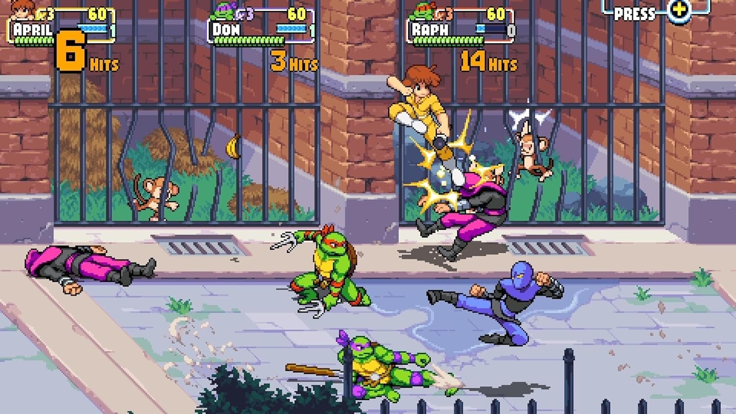 Компьютерная игра Teenage Mutant Ninja Turtles: Shredders Revenge -  Anniversary Edition цена | pigu.lt