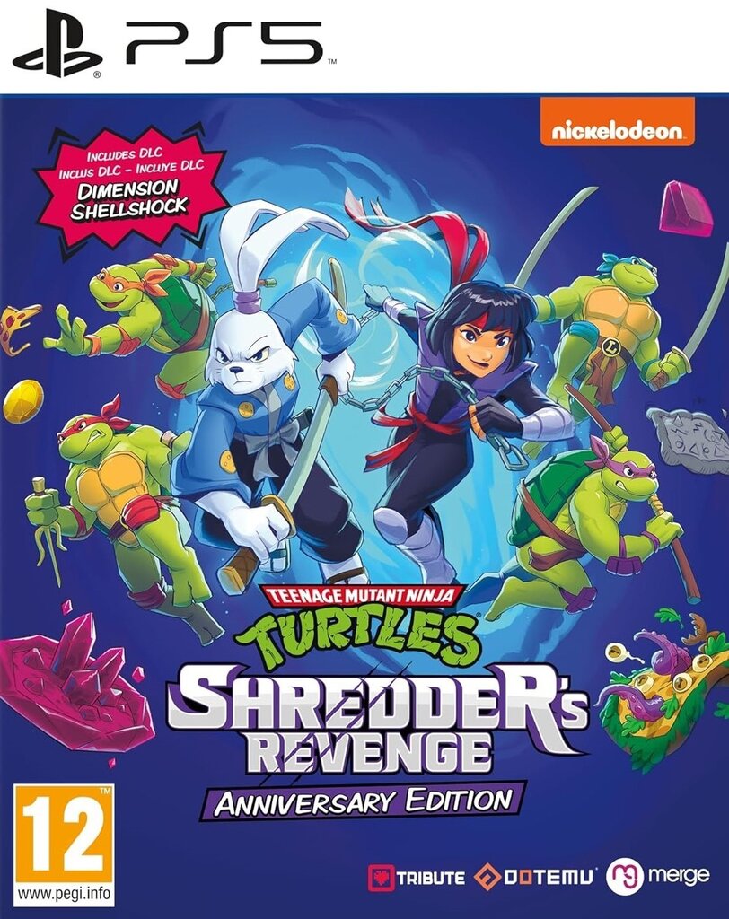 Teenage Mutant Ninja Turtles: Shredders Revenge - Anniversary Edition kaina ir informacija | Kompiuteriniai žaidimai | pigu.lt