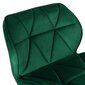 Baro kėdė Velvet, žalia kaina ir informacija | Virtuvės ir valgomojo kėdės | pigu.lt