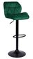 Baro kėdė Velvet, žalia kaina ir informacija | Virtuvės ir valgomojo kėdės | pigu.lt