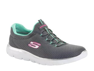 Summits fast attraction skechers 149036gyhp moterims pilka women's grey 149036GYHP цена и информация | Спортивная обувь, кроссовки для женщин | pigu.lt