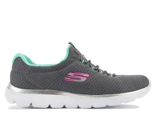 Summits fast attraction skechers 149036gyhp moterims pilka women's grey 149036GYHP цена и информация | Спортивная обувь, кроссовки для женщин | pigu.lt