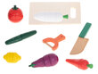 Medinis magnetinių daržovių komplektas, įvairių spalvų цена и информация | Žaislai mergaitėms | pigu.lt