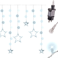 Рождественская гирлянда 138 LED, 2,5 м. цена и информация | Гирлянды | pigu.lt