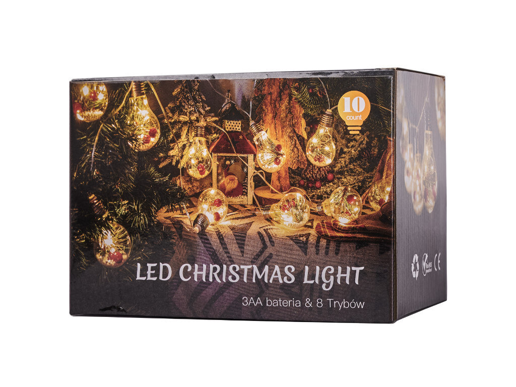 Kalėdinė girlianda 50 LED, 3 m kaina ir informacija | Girliandos | pigu.lt