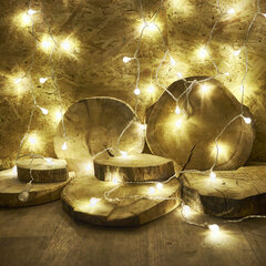 Рождественская гирлянда 100 LED, 10 м. цена и информация | Гирлянды | pigu.lt