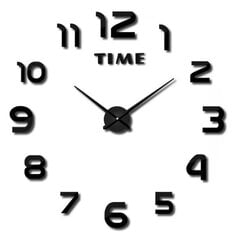 Настенные часы Черный и белый Стеклянный Пластик (40 x 5 x 40 см) цена и информация | Часы | pigu.lt