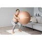 Aerobikos kamuolys Nukido, 65 cm, rudas kaina ir informacija | Gimnastikos kamuoliai | pigu.lt