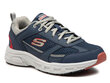 Laisvalaikio batai vyrams Skechers 51898NVGY, mėlyni цена и информация | Kedai vyrams | pigu.lt