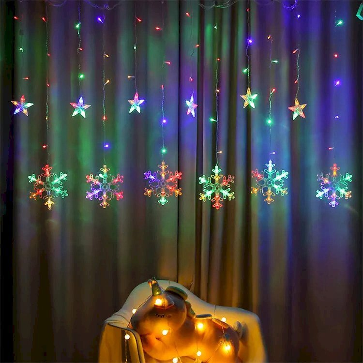 Kalėdinė girlianda 138 LED, 4 m kaina ir informacija | Girliandos | pigu.lt