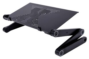 Thiago nšiojamojo kompiuterio aušinimo stalas, juodas kaina ir informacija | Valymo reikmenys ir priedai | pigu.lt