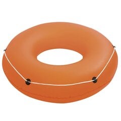 Надувной круг для плавания Large, 119 см, Bestway, оранжевый цена и информация | Надувные и пляжные товары | pigu.lt