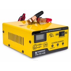 Микропроцессорное зарядное устройство, Powermat, 6V-12V. цена и информация | Зарядные устройства для аккумуляторов | pigu.lt