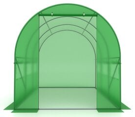 садовая теплица - aurea, 2x3,5 м, зеленая цена и информация | Теплицы | pigu.lt