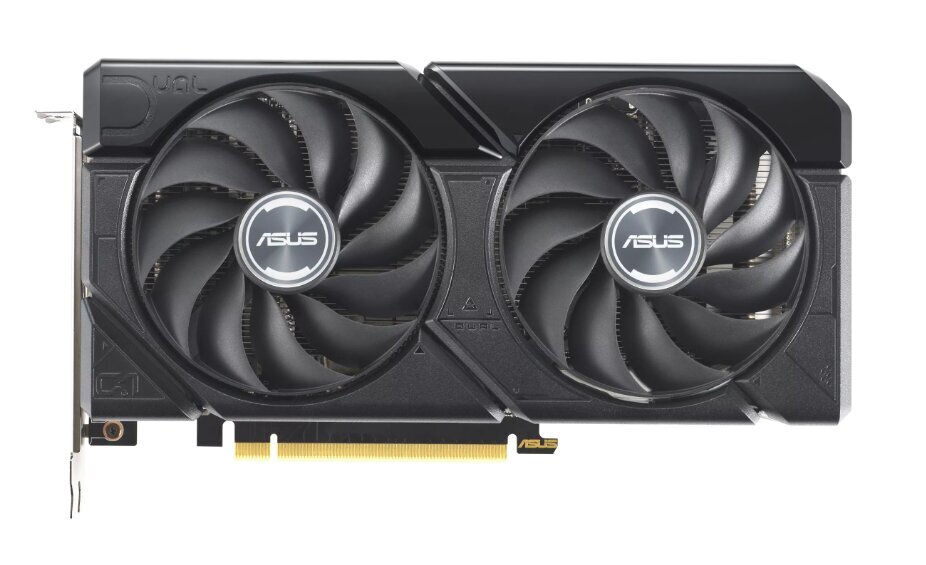 Asus Dual GeForce RTX 4070 Super Evo (DUAL-RTX4070S-12G-EVO) цена и информация | Vaizdo plokštės (GPU) | pigu.lt