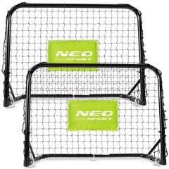 Futbolo vartai Neo-Sport 60x45x25 cm kaina ir informacija | Futbolo vartai ir tinklai | pigu.lt