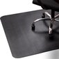 Biuro kėdė ir grindų apsauginis kilimėlis Home&Living, juodas kaina ir informacija | Biuro kėdės | pigu.lt