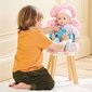 Automobilinė kėdutė Baby Huggles lėlėms iki 46 cm Casdon, 71050, rožinė цена и информация | Žaislai mergaitėms | pigu.lt