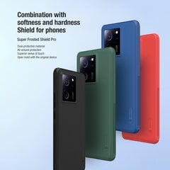 Nillkin Super Frosted PRO Back Cover for Xiaomi 13T|13T Pro Blue цена и информация | Чехлы для телефонов | pigu.lt