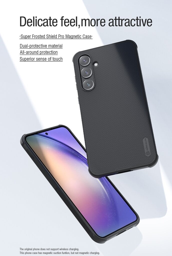 Nillkin Super Frosted Pro Magnetic Back Cover цена и информация | Telefono dėklai | pigu.lt