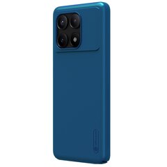 Nillkin Super Frosted Back Cover for Poco X6 Pro 5G Peacock Blue цена и информация | Чехлы для телефонов | pigu.lt