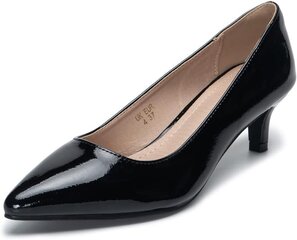 Жеские туфли на каблуке Aro Lora, черные цена и информация | Женские туфли | pigu.lt