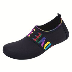 Обувь для плавания унисекс Saguaro, Love. черный цена и информация | Водная обувь | pigu.lt