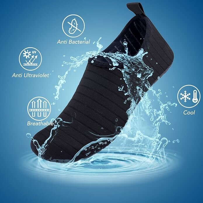 Vandens batai Felove, juodi kaina ir informacija | Vandens batai | pigu.lt