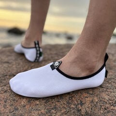 Обувь для плавания унисекс Saguaro, белый цена и информация | Водная обувь | pigu.lt