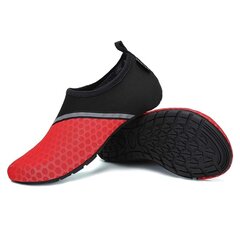 Обувь для плавания унисекс Saguaro, красный цена и информация | Водная обувь | pigu.lt