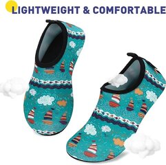 Детские тапочки для плавания Saguaro, разноцветный цена и информация | Водная обувь | pigu.lt
