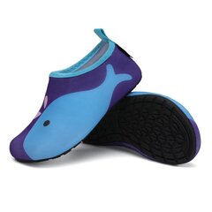 Детские тапочки для плавания Saguaro, синий цена и информация | Водная обувь | pigu.lt