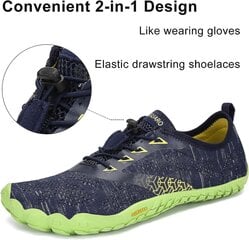 Обувь для плавания унисекс Barefoot Saguaro, синий цена и информация | Обувь для плавания | pigu.lt