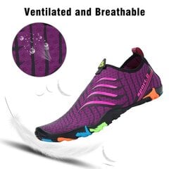 Обувь для плавания унисекс Barefoot Saguaro, фиолетовый цена и информация | Водная обувь | pigu.lt