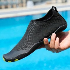 Обувь для плавания унисекс Ning, черный цена и информация | Обувь для плавания | pigu.lt
