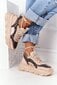 Sportiniai batai moterims Lu Boo 486201982, smėlio spalvos kaina ir informacija | Sportiniai bateliai, kedai moterims | pigu.lt