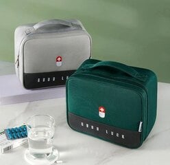 Pirmosios pagalbos krepšys E58, žalias kaina ir informacija | Lagaminai, kelioniniai krepšiai | pigu.lt