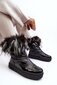 Žieminiai batai moterims Big Star MM274379 377845520, juodi kaina ir informacija | Aulinukai, ilgaauliai batai moterims | pigu.lt