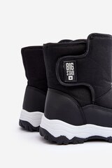 Žieminiai batai berniukams Big Star MM374119 854602536, juodi kaina ir informacija | Aulinukai vaikams | pigu.lt