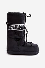 Sniego batai moterims Venila 039706030, juodi kaina ir informacija | Aulinukai, ilgaauliai batai moterims | pigu.lt