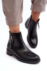 Aulinukai moterims 353026354, juodi kaina ir informacija | Aulinukai, ilgaauliai batai moterims | pigu.lt