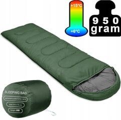 Спальный мешок Chiccot ST095, 70 х 210 см, зеленый цена и информация | Спальные мешки | pigu.lt