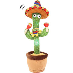 Kalbantis ir šokantis kaktusas FantasyHome kaina ir informacija | Žaislai kūdikiams | pigu.lt