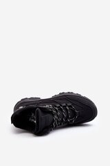 Žygio batai vyrams Trappers Thalinna 028606284, juodi цена и информация | Мужские ботинки | pigu.lt