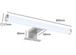 G.LUX LED sieninis veidrodžio šviestuvas GR-LED-400-7W-MIRROR-ARUBA kaina ir informacija | Sieniniai šviestuvai | pigu.lt
